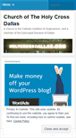 Mobile Screenshot of holycrossdallas.org